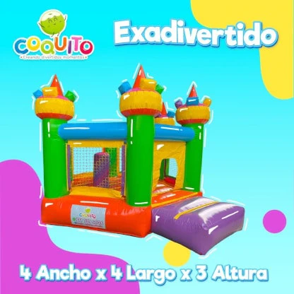 Inflabe infantil extra divertido